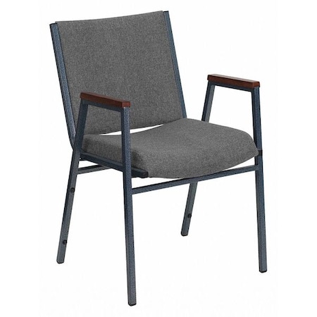 Flash Furniture Fabric Stack Armchair, Gray XU-60154-GY-GG