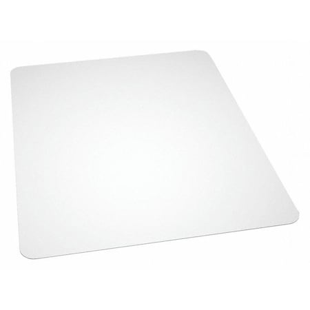 Flash Furniture Hard Floor Chair Mat, .079 in Thick, Clear, 36 in W x 48 in L MAT-131820-GG