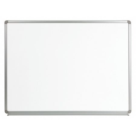 Flash Furniture 36"x48" Magnetic Whiteboard, Aluminum Frame YU-90X120-WHITE-GG