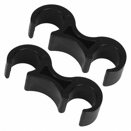 Flash Furniture Ganging Clips, Plastic, Black LE-3-BK-GANG-GG