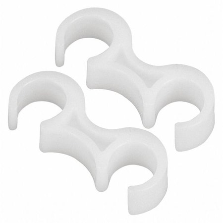 Flash Furniture Ganging Clips, Plastic, White LE-3-WHITE-GANG-GG