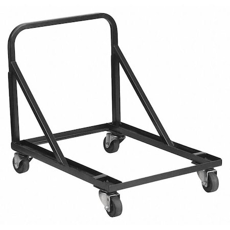 Flash Furniture Stack Chair Dolly, Black, 22" H HF-MUS-DOLLY-GG