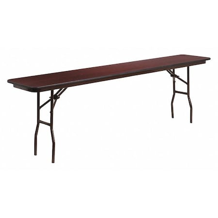 Flash Furniture Rectangle Training Table, Laminate Top, Wood Grain YT-1896-HIGH-WAL-GG