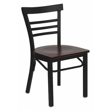 Flash Furniture Hercules Restaurant Chair, 17 in W 19-1/2" L 31-3/4" H XU-DG6Q6B1LAD-MAHW-GG