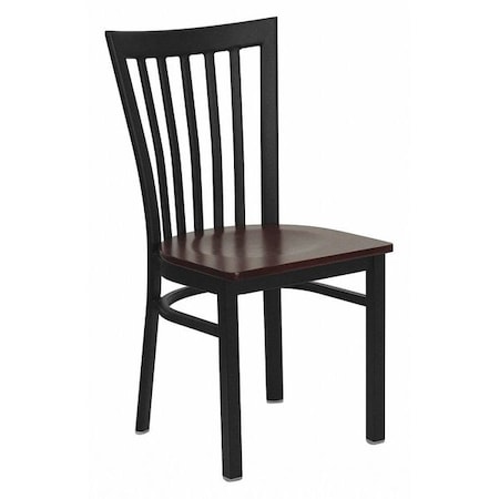 Flash Furniture Hercules Restaurant Chair, 17-1/4 in W 18-3/4" L 34-3/4" H XU-DG6Q4BSCH-MAHW-GG