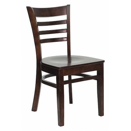 Flash Furniture Hercules Restaurant Chair, 17-1/4 in W 20" L 33-3/4" H XU-DGW0005LAD-WAL-GG