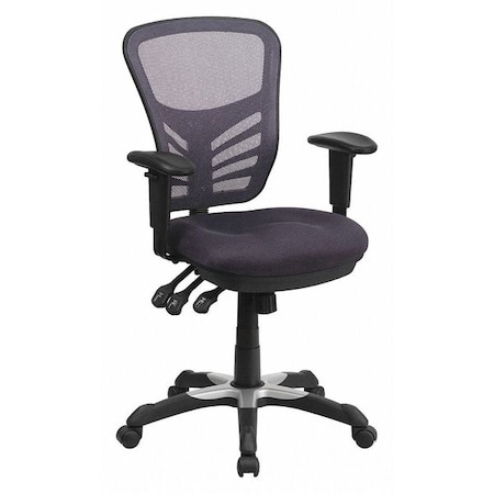 Flash Furniture Mid-Back Exec Chair, Dark Gray HL-0001-DK-GY-GG