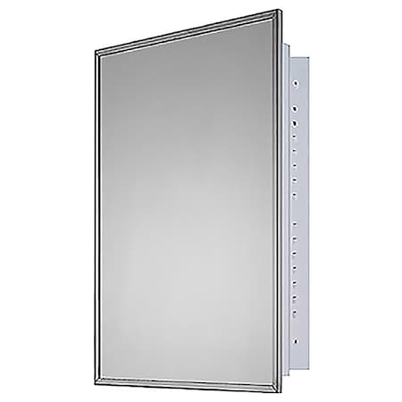Ketcham 24" x 36" Deluxe Recessed Mounted SS Framed Medicine Cabinet 192
