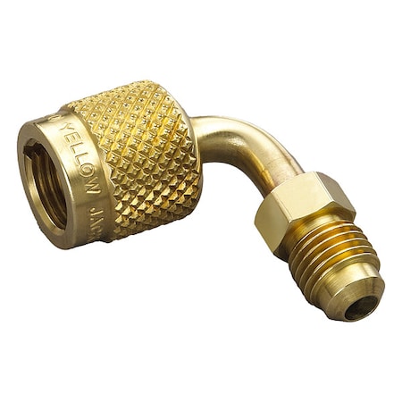 Yellow Jacket Adapter, 90 Deg, 8 1/4 in L, Bronze 19221