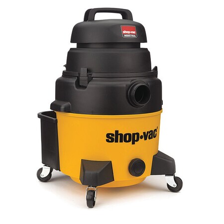 Shop-Vac Wet/Dry Vacuum, 8 gal., Peak HP 6, Plastic 9258010