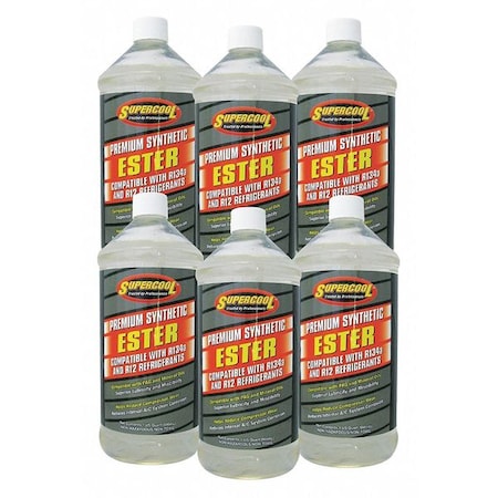 Supercool Ester Oil, 32 oz., PK6 E31-6CP