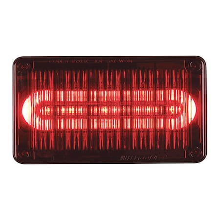 Code 3 LED PrizmIi, Clear Lens, Amber, 4"X6", Size: 4"X6" 468CA-75
