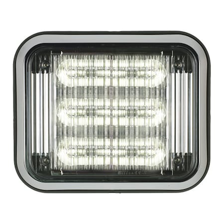Code 3 LED PrizmIi With Bezel, White, 7"X9" 798WBZ-75