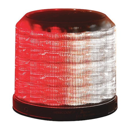 Code 3 Arch 36-LED Beacon, Red With Steady Burn A36-RS