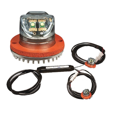 Code 3 Hide-A-Blast, Wildcat Dual, Blue DW6BB