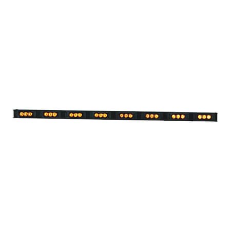 Code 3 Narrowstik, Amber, 35Ft Cable 8 LEDs, 47