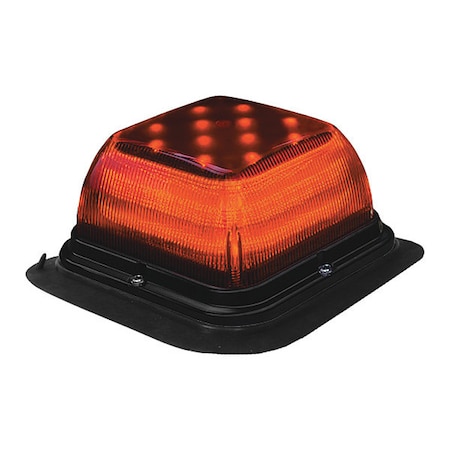 Code 3 SB48 LED Beacon, Amber, Temp Mount SB48AA-VM