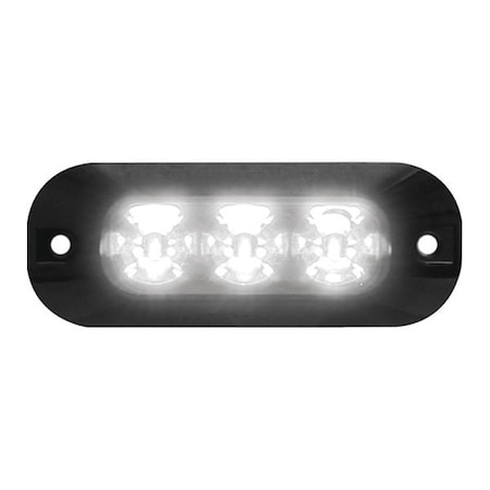 Code 3 XTP Single, 3 LEDs Light, 12/24VDC, White XTP3W