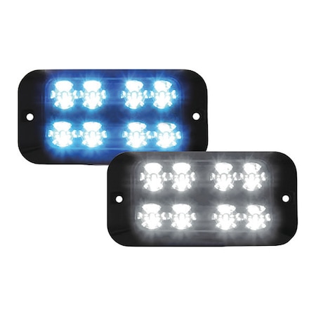Code 3 XTP Multicolor, 16 LEDs, Dual Stack, Blue/Wht XTP4DSMCBW