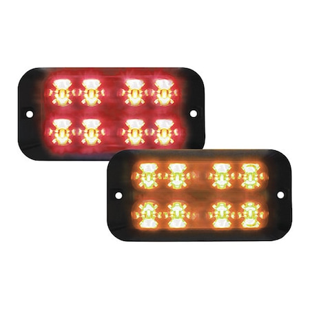 Code 3 XTP Multicolor, 16 LEDs, Dual Stack, Red/Amb XTP4DSMCRA