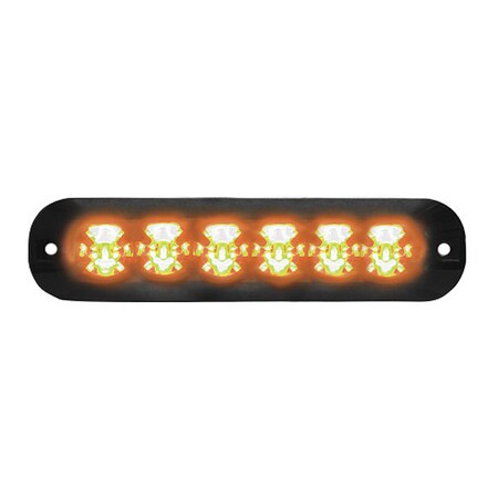 Code 3 XTP Single Color, 6 LEDs, Amber/Amber XTP6AA