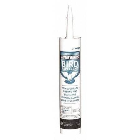 4 The Birds Bird Repellent Gel, Tube, 10 oz 666N