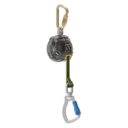 Msa Safety Self-Retracting Lifeline, 310 lb Weight Capacity, Clear 63013-00C