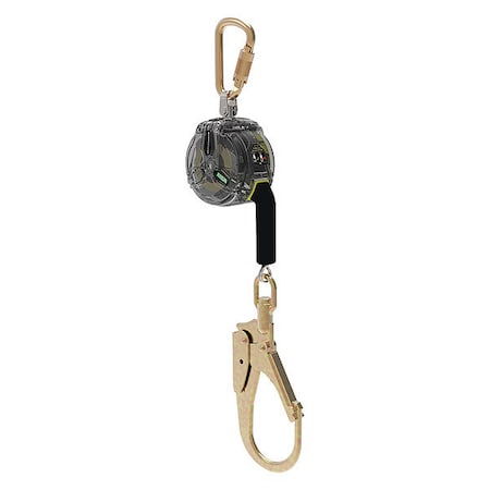 Msa Safety Self Retracting Lifeline, 10 ft., Clear 63203-00B
