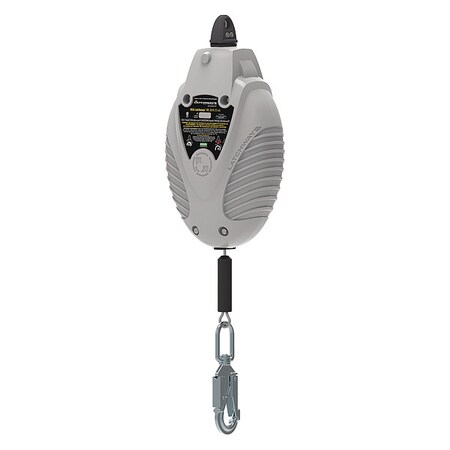 Msa Safety Self Retracting Lifeline, 50 ft., Gray 62415-00US