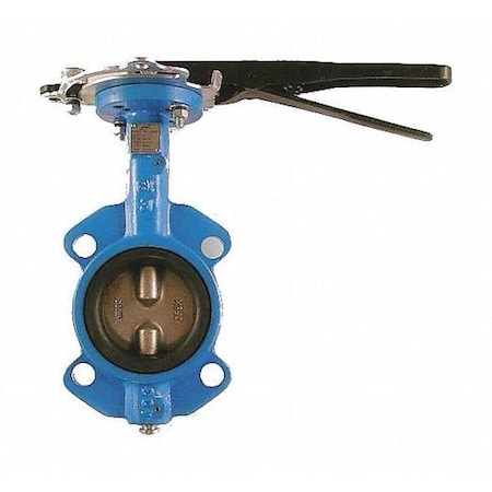Flow Plus Butterfly Valve, 3", Wafer Style, 250 psi 03 B 2421353H