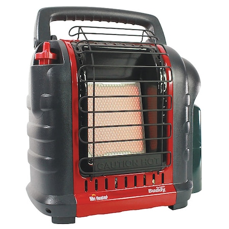 Mr. Heater Portable Gas Tabletop Heater, LP, Matchless Piezo, 9 in Wx 14 1/4 in L MH9BX-F232000