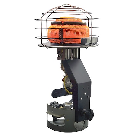 MR. HEATER Tank Top Portable Gas Heater, LP, 30,000 to 45,000 BtuH, 11 39/64 in L MH540T