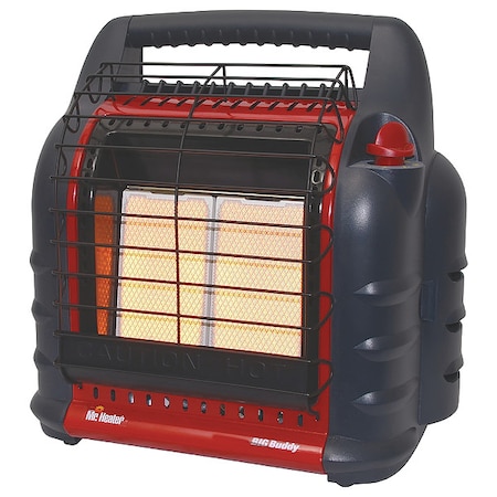 Mr. Heater Portable Gas Tabletop Heater, LP, Matchless Piezo, 12 in Wx 19 in L MH18B-F274805