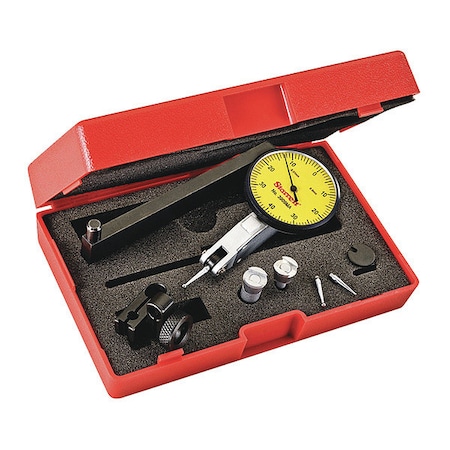 Starrett Dial Test Indicatr, Dovetail Mnt, .8 Range 3909MAC