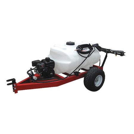 Fimco 60 gal. Trailer Sprayer, 25 ft. L Hose ATVTS-60-4R
