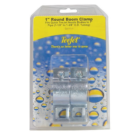 Teejet Round Boom Clamp, 1", PK2 PK-QJ111-1