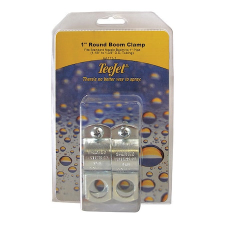 Teejet Round Boom Clamp, 1", PK2 PK-AA111-1