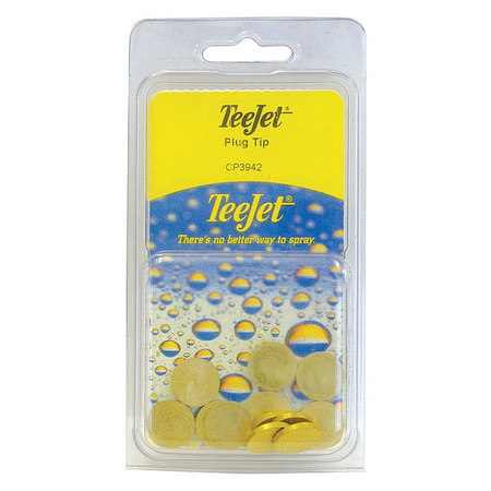 Teejet Plug Tip, PK12 PK-CP3942