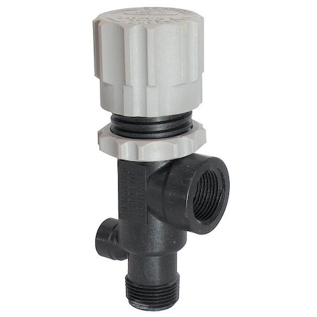 Teejet Pressure Relief/Reg Valve, 3/4"NPT, 150PSI 23120-3/4-PP
