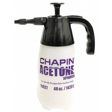 Chapin 48 oz Handheld Industrial Sprayer, Poly, Shower/ Jet Nozzle Spray Pattern 10027