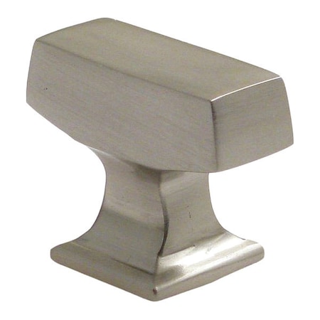 Rusticware Rusticware 999SN 1-3/8" Rectangular Cabinet Knob Satin Nickel 999SN