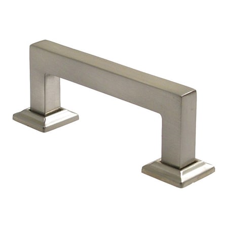 Rusticware Modern Sq Cabinet Pull Satin Nickel 3" 993SN