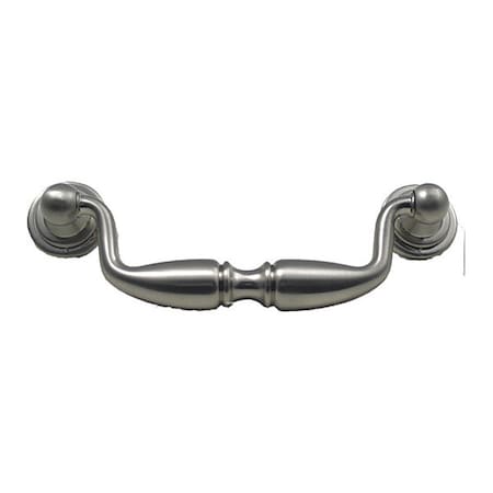 Rusticware Cabinet Pull Satin Nickel 3-3/4" CTC 926SN