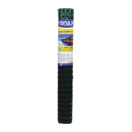 Tenax Snow Guard, 4ft. x 100 ft. Green 2A110228