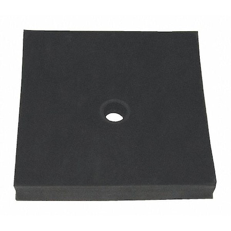 Powermate Vibration Isolator, 4" x 4" x 1/2" 094-0137RP