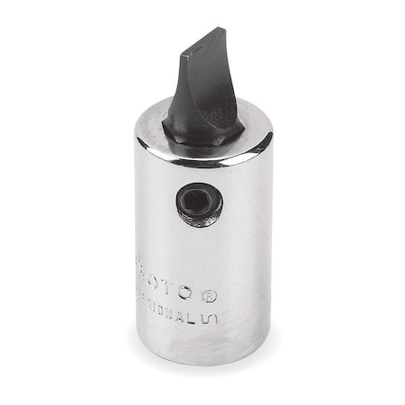 Proto 1/4 in Drive Slotted Socket Bit SAE 3/16 in Tip, 1 53/64 in L J4744
