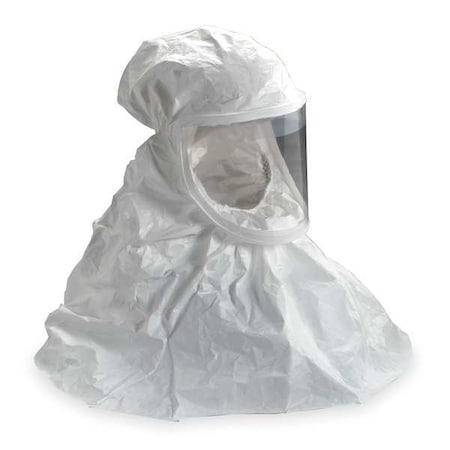 3M Double Bib Hood, Universal, White, PK3 BE-10-3