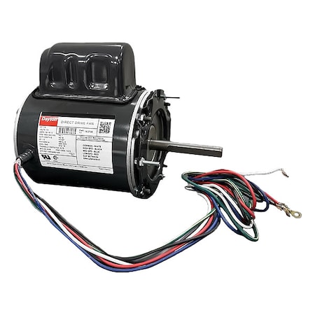 Dayton Motor, PSC, 1/8 HP, 1550 RPM, 115V, 48Y, TENV 1AGF9