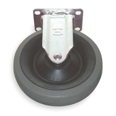 Rubbermaid Commercial Caster, Rigid, For Use With 6180,6180-88 FG6180L40000