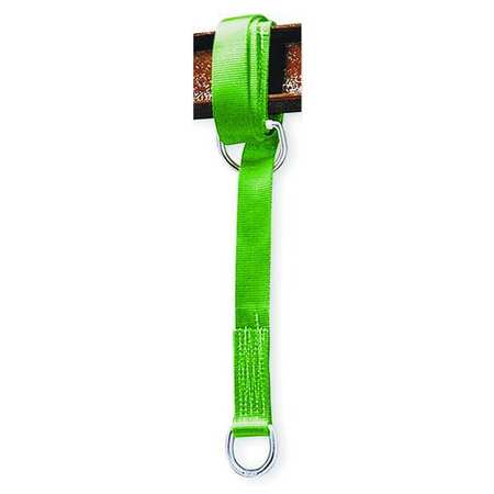 HONEYWELL MILLER Cross-Arm Anchorage Strap, With 2 D-Rings, Reusable, Polyester, 400 lb Capacity, 6 ft L 8183/6FTGN